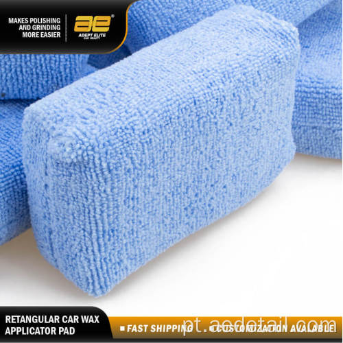 Microfiber pano nano revestimento cerâmico aplicador de limpeza